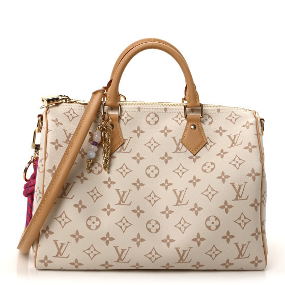 LOUIS VUITTON Monogram Dune Lucky Speedy Soft 30 Pink | FASHIONPHILE (US)