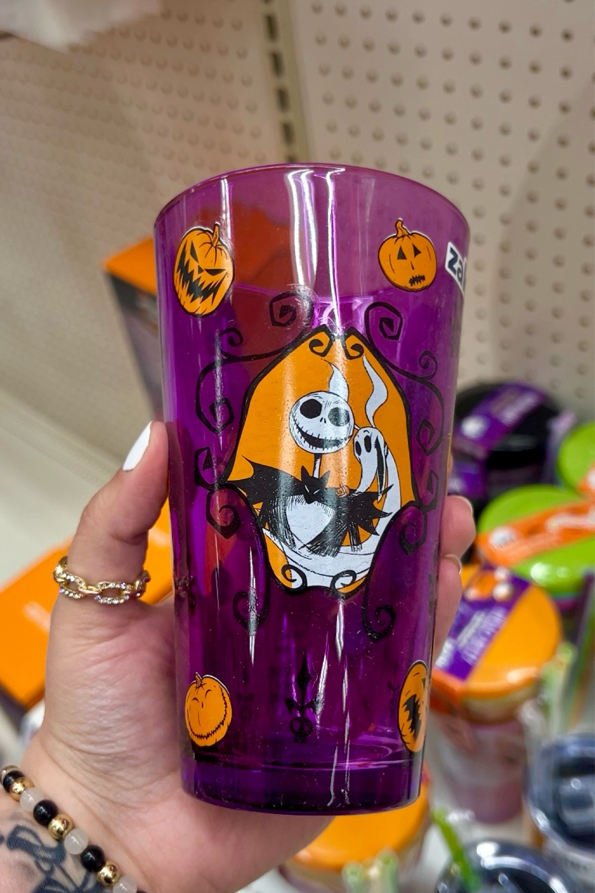 Zak Designs 16 fl oz Halloween Pint Glass Nightmare Before Christmas: BPA Free, Hand Wash, Disney Collectible

#LTKKids #LTKHalloween #LTKSeasonal