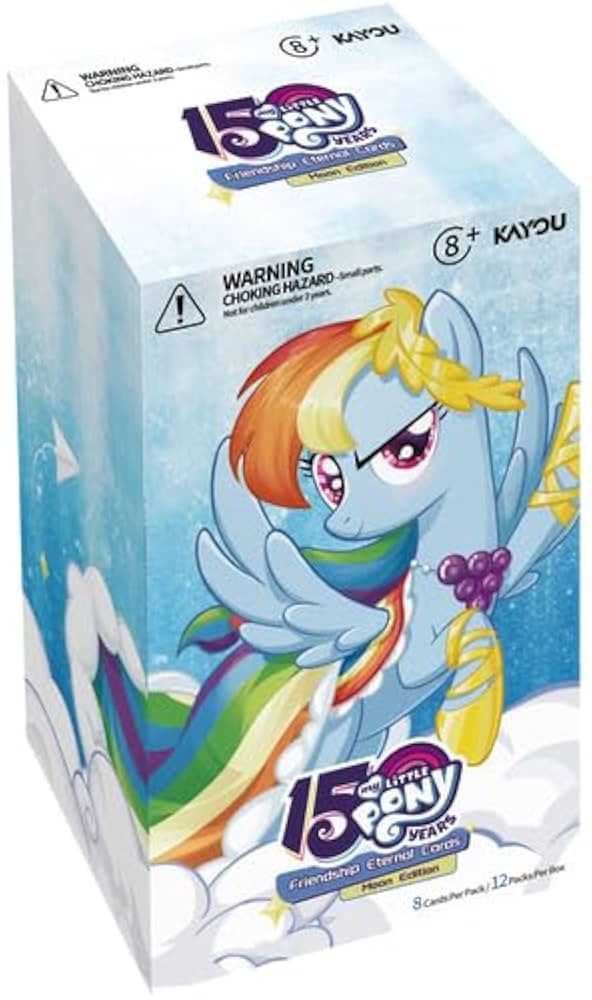 KAYOU My Little Pony Friendship Eternal Cards, Moon Edition Series 2, English, 12 Blister Packs D... | Amazon (US)