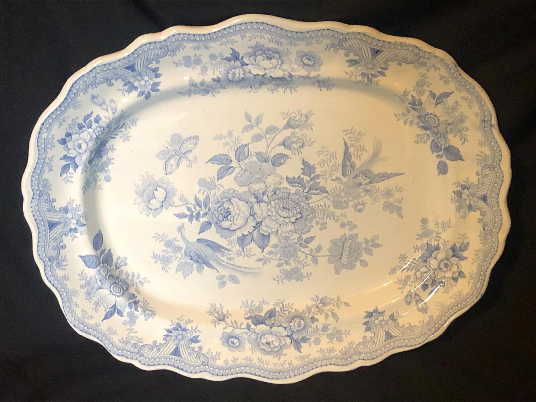 Victorian Asiatic Pheasant Platter by H H& M - Etsy | Etsy (US)