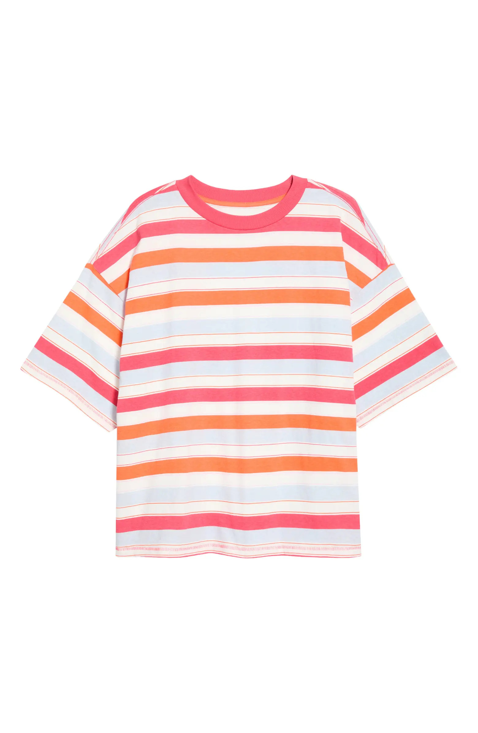 FP Movement Stripe Relaxed Fit Cotton T-Shirt | Nordstrom