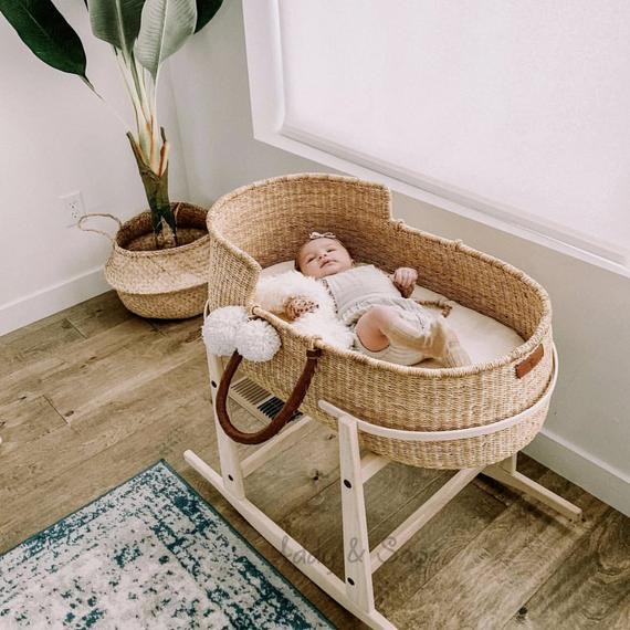 baby woven bassinet