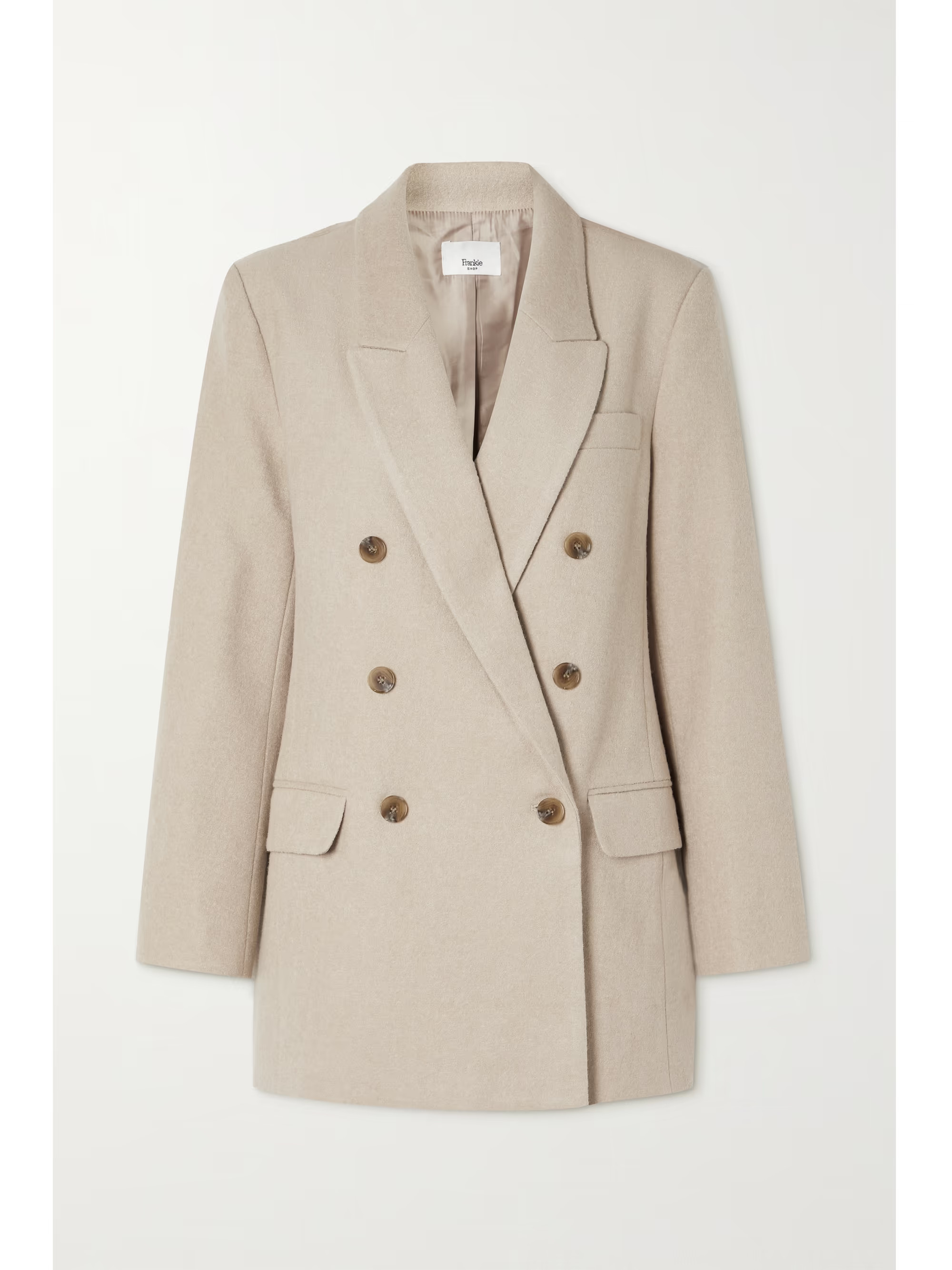 Samara double-breasted wool-blend felt blazer | NET-A-PORTER (US)