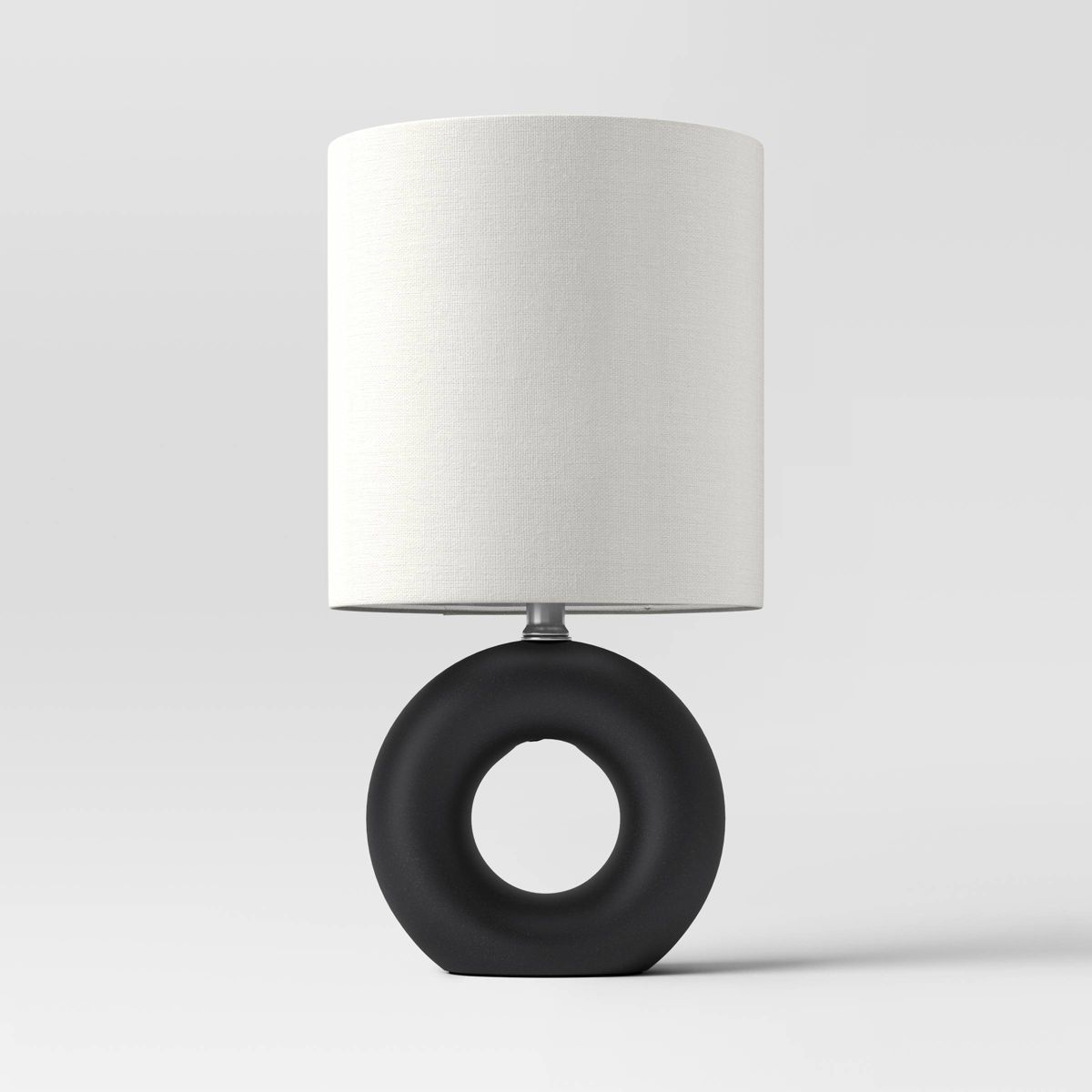 Abstract Ceramic Mini Table Lamp Black - Threshold™ | Target