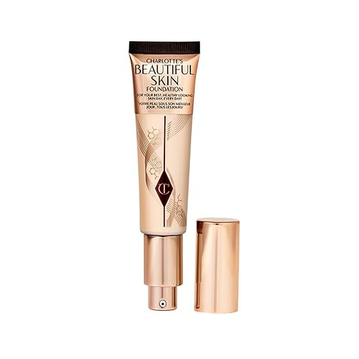 Charlotte Tilbury Beautiful Skin Medium Coverage Hydrating Foundation - Buildable Liquid Makeup f... | Amazon (US)