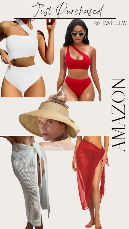 If you know me and can tell by all the outfits I’ve put together, there’s no red, however a  particular trip calls for it. 

Let me know in the comments, are you a neutral girly 🤍or a color girly? ❤️

•Follow for more vacay looks!!•

#swimsuits #hats #summer #spring #sarong #onepiece #twopiece #amazon



#LTKswim #LTKtravel #LTKeurope