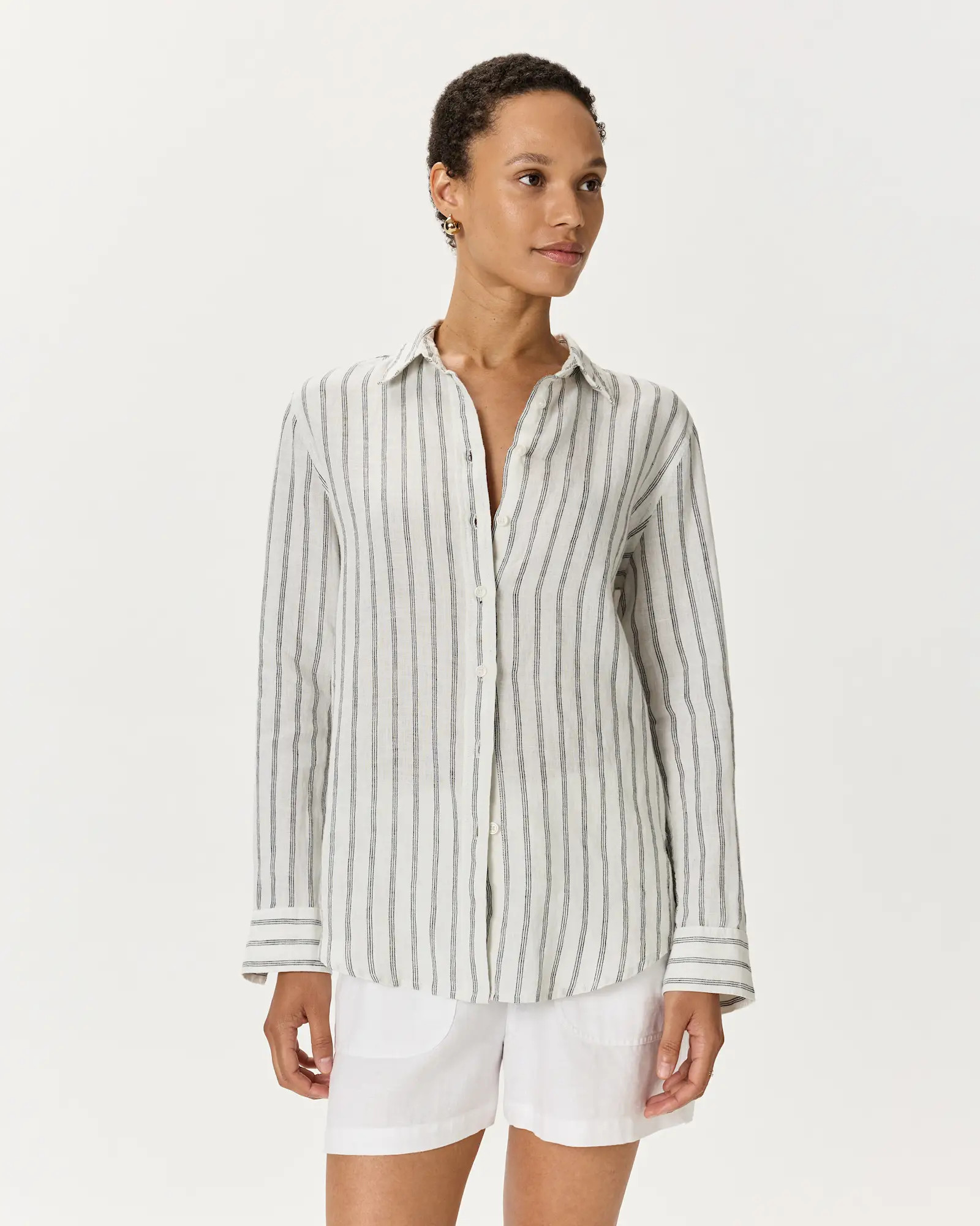 100% European Linen Long Sleeve Shirt | Quince