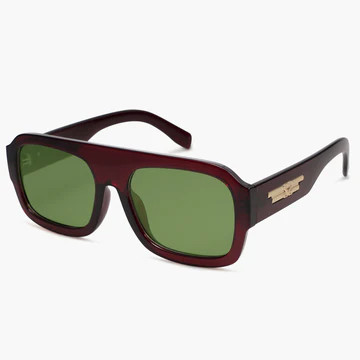 Women Men Trendy Polarized Flat Top Square Aviator Sunglasses GUARD | SOJOS VISION | SOJOS VISION