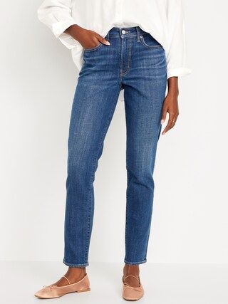 High-Waisted OG Straight Jeans | Old Navy (US)