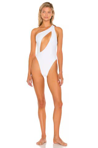 Marcia B Maxwell Serenity One Piece in White from Revolve.com | Revolve Clothing (Global)