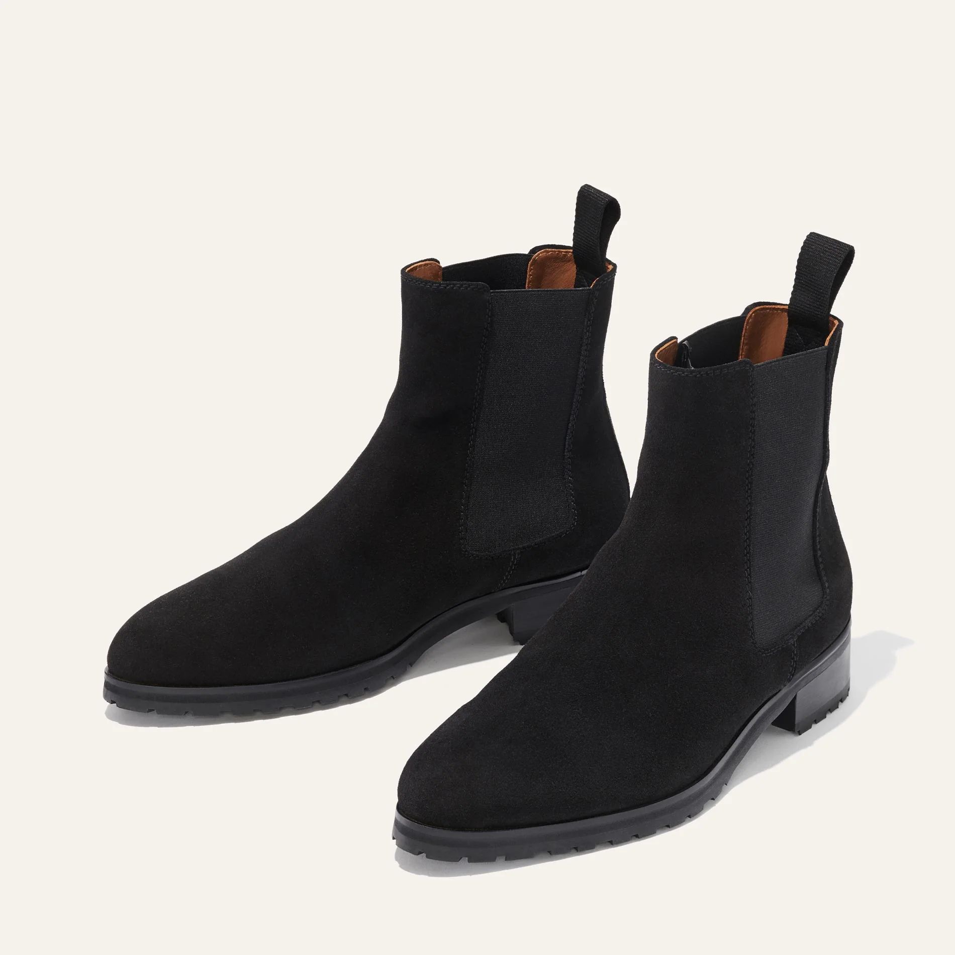 The Chelsea Boot - Black Suede | Margaux