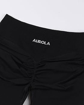 AUROLA Influence Workout Shorts for Women,2.5 3.5 4.5 5.5 6.5 No Roll Up Squat Proof Scrunch Seam... | Amazon (US)