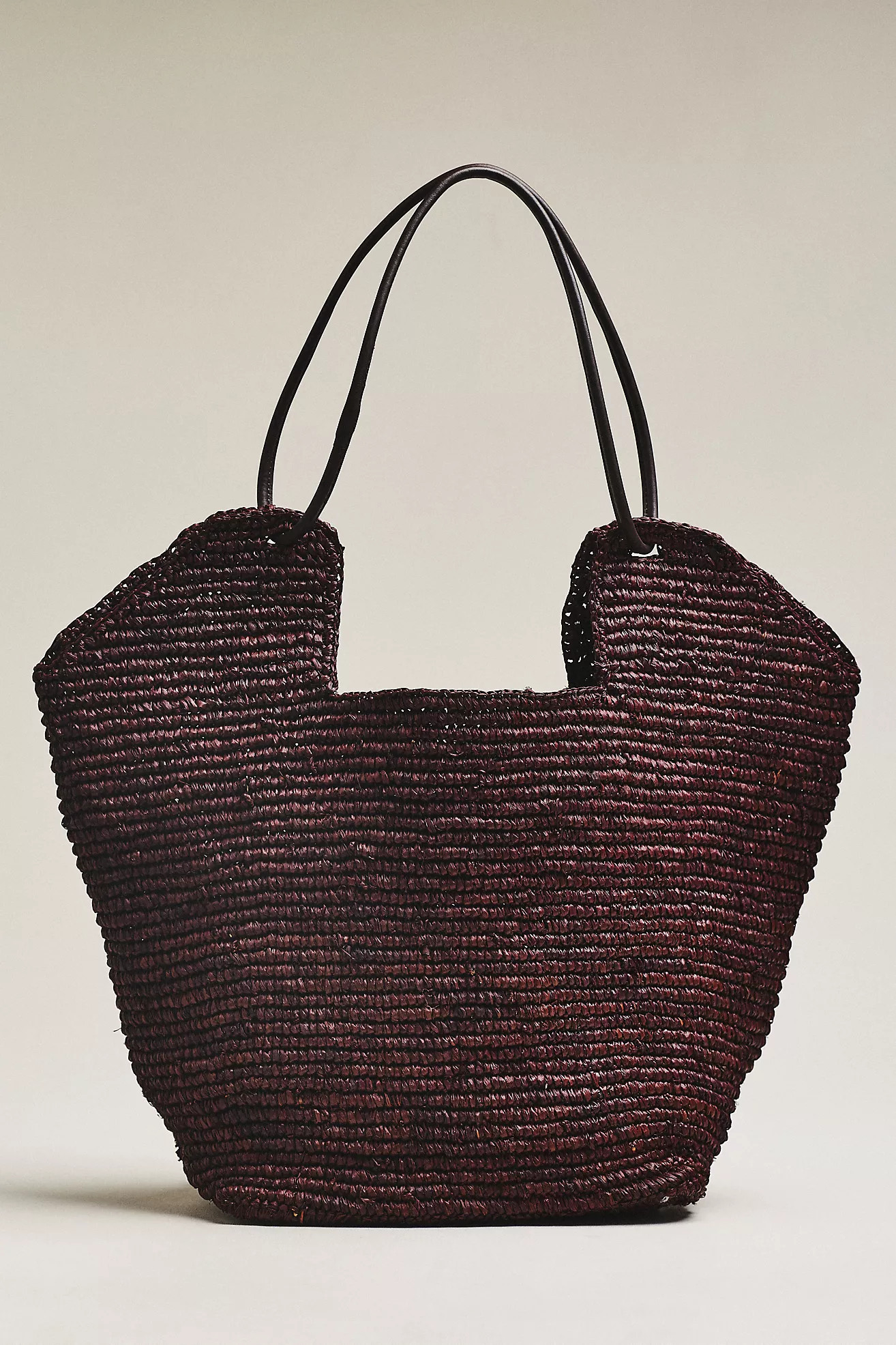 Bembien Amaya Handwoven Raffia Tote | Anthropologie (US)