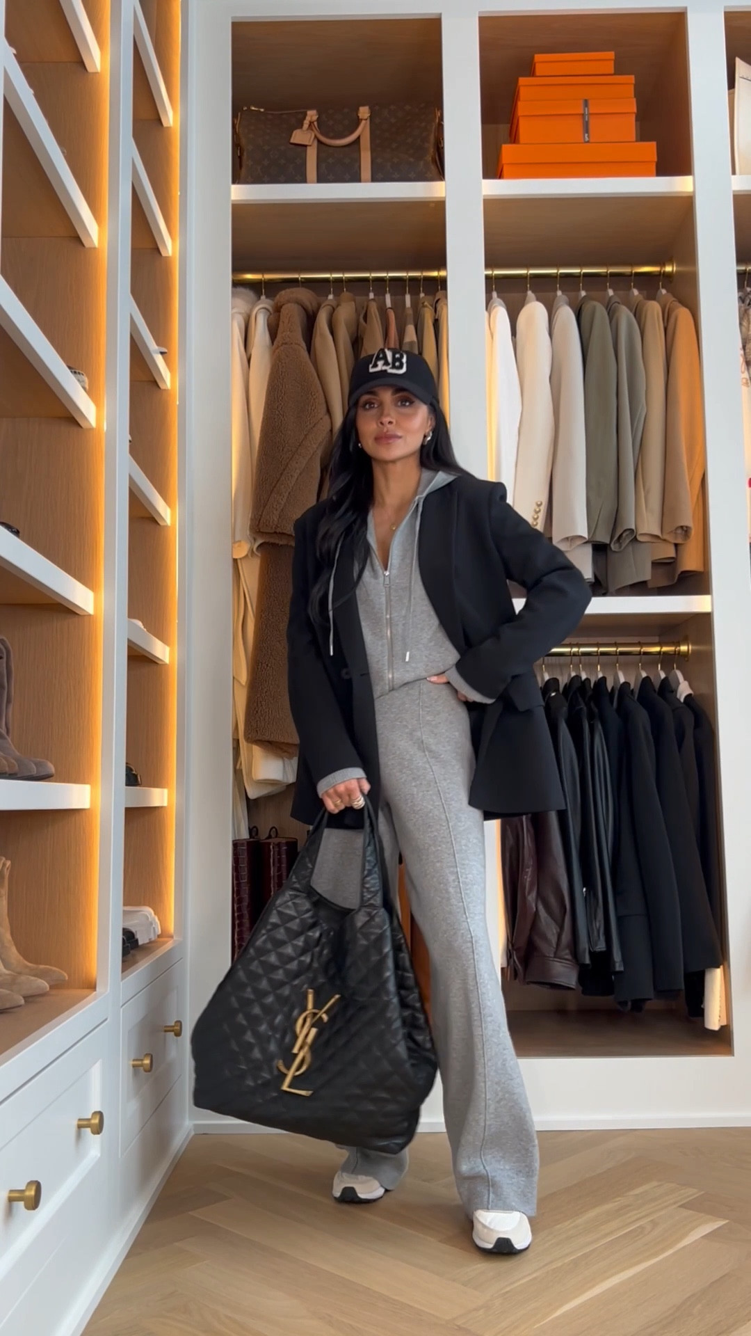 Casual weekend outfit
Zara black blazer
Target lounge set
Saint Laurent icare tote
Nike sneakers 

#LTKSeasonal #LTKootd #LTKPetite