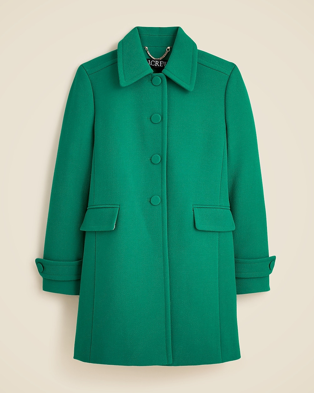 Salon coat in Italian double-cloth | J. Crew US