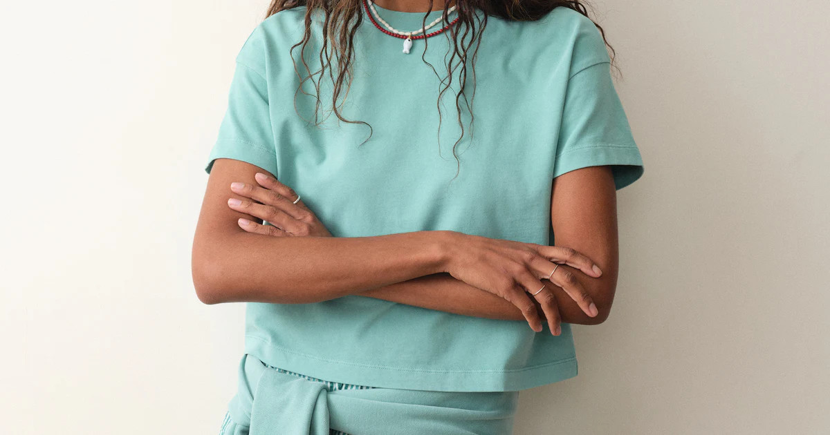 Luxe Sueded Tee | Marine Layer