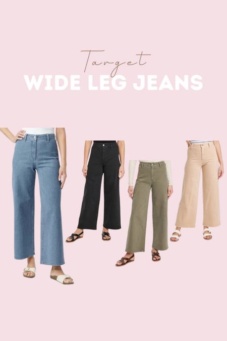 Target wide leg jeans





Target style. Affordable fashion. Budget style. Jeans. Spring fashion  

#LTKstyletip #LTKSeasonal #LTKfindsunder100