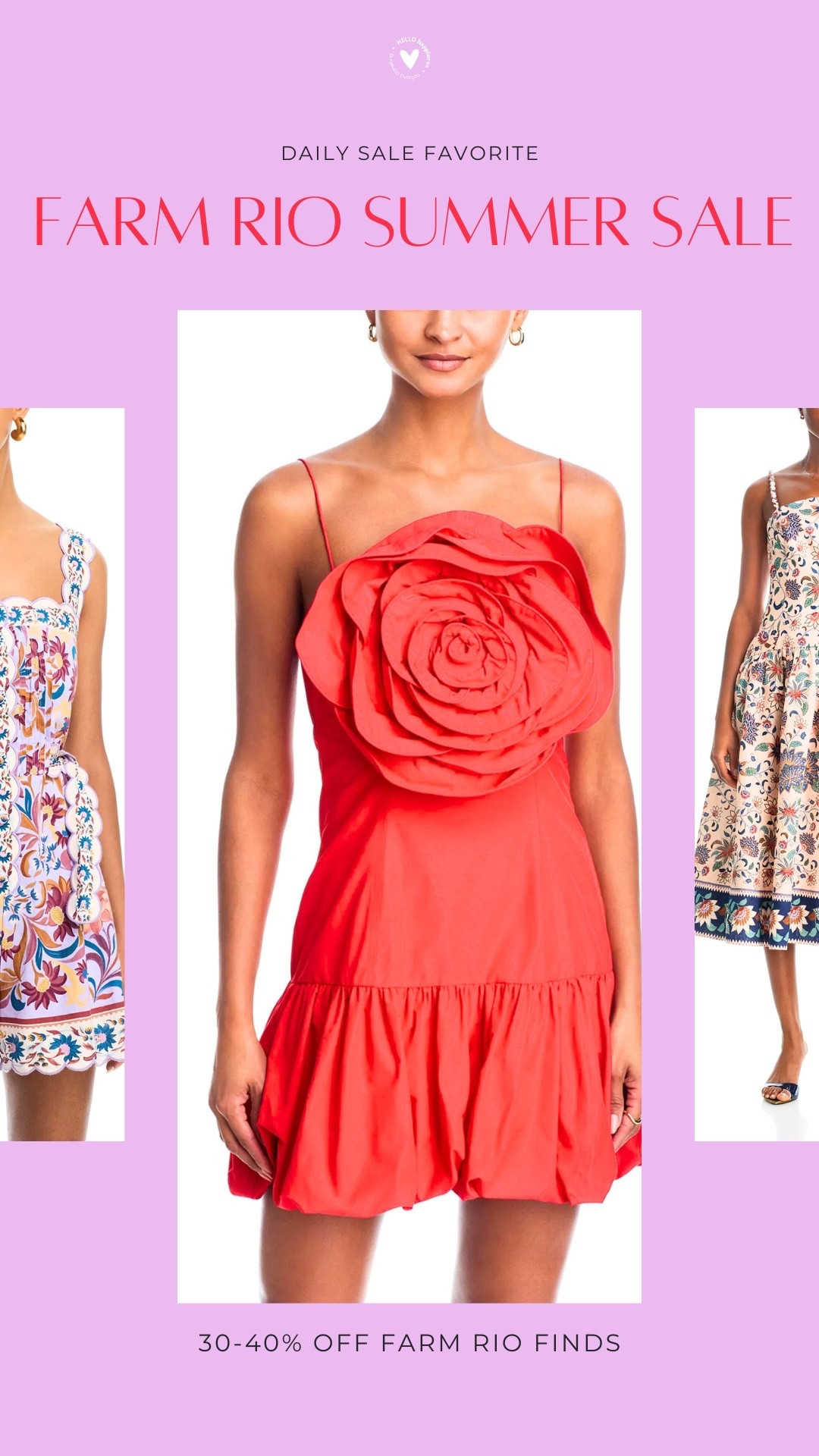 Bold prints, happy colors, and major sale finds 🌺💕

#LTKootd #LTKSeasonal #LTKSaleAlert