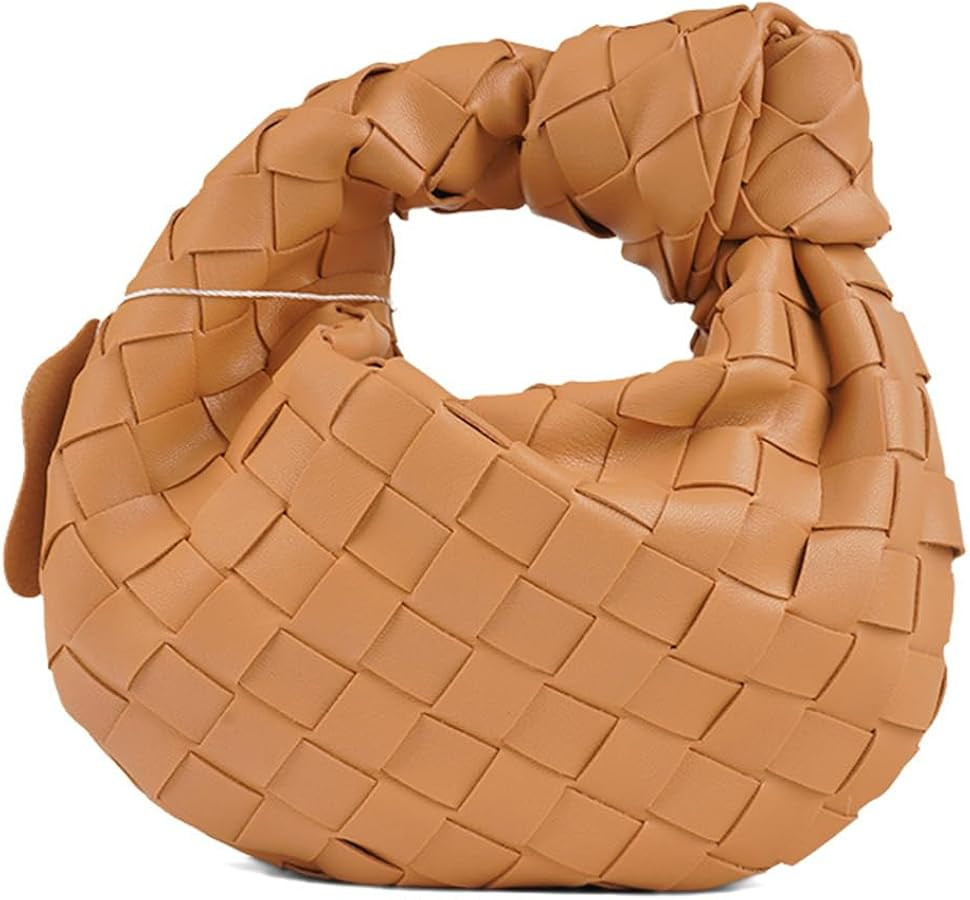 Yatemiole Mini Handheld Cloud Bag,Handwoven Handheld Clutch with Zipper Closure,Wristlet for wome... | Amazon (US)