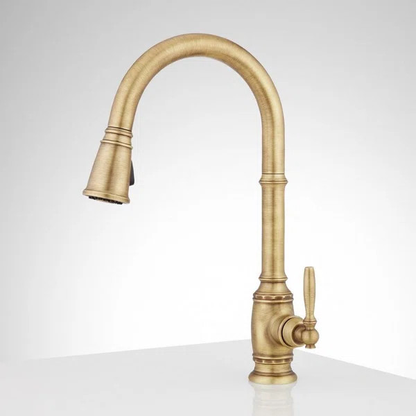 Finnian Pull-Down Kitchen Faucet | Wayfair North America
