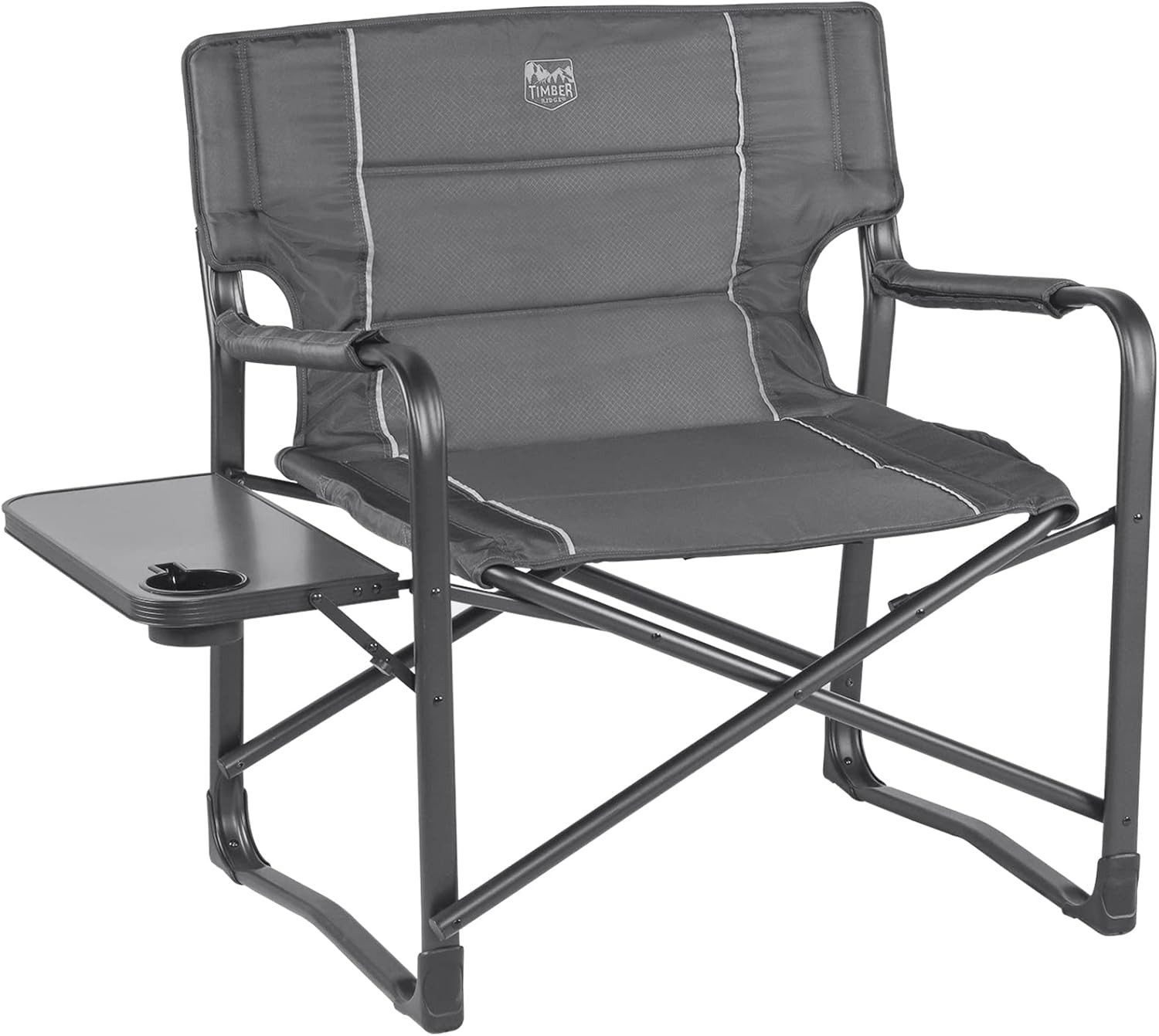 TIMBER RIDGE XXL Oversized Directors Chairs with Side Table, Heavy Duty Folding Camping Chair up ... | Amazon (US)