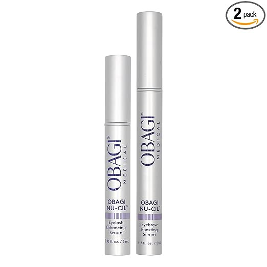 Obagi Nu-Cil Eyelash Enhancing Serum & Eyebrow Boosting Serum Set – Clinically Proven Formulas ... | Amazon (US)