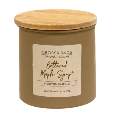 Buttered Maple Syrup 14oz Jar Candle w/Wood Lid | Wayfair North America
