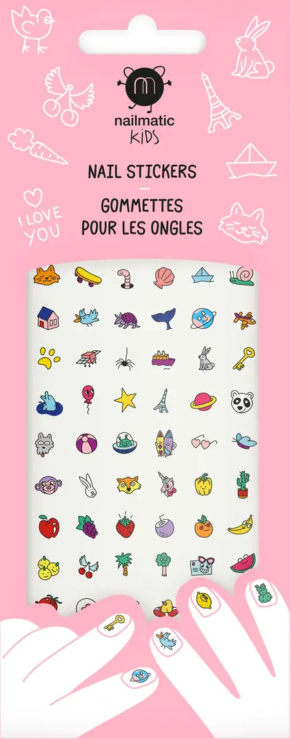 Kids' Set of 72 Nail Stickers | Nordstrom