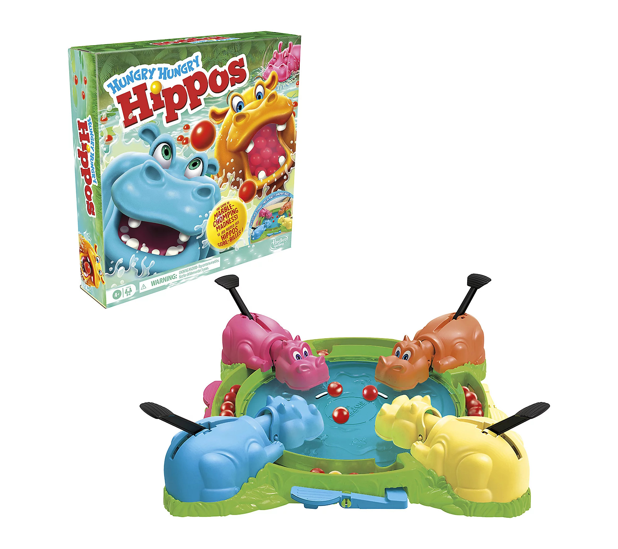 Hasbro Hungry Hungry Hippos for Preschoolers Ag es 4+ | QVC
