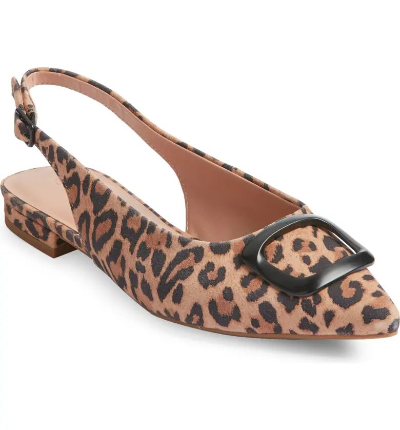 Becca Pointed Toe Slingback Flat (Women) | Nordstrom