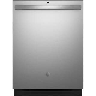 24 in. Fingerprint Resistant Stainless Steel Top Control Built-In Tall Tub Dishwasher with Steam ... | The Home Depot