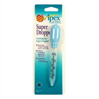 Apex Super Dropper 5 mL Liquid Medication Dispenser for Accurate Measurement and Application | Target