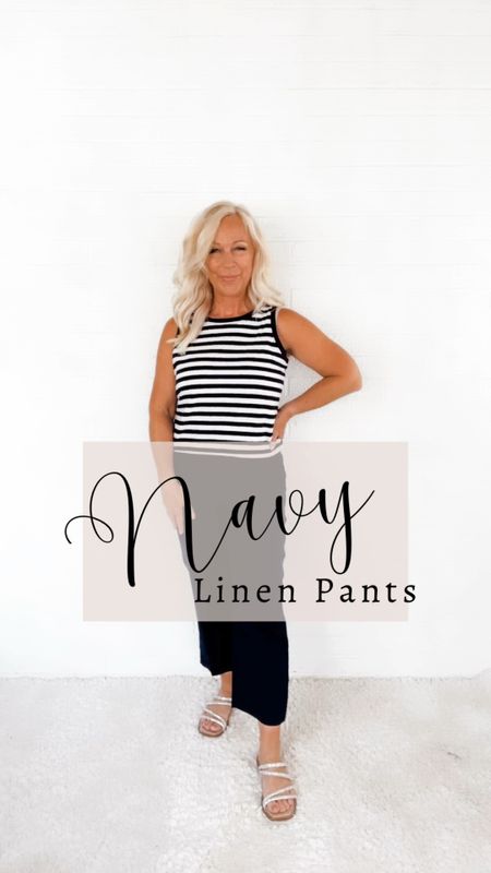 Navy Linen Pants Outfits. BIG SALE:
- 40% off on item (use code AWARDS)
- 30 % off everything else
SALE ENDS WEDNESDAY!


#LTKSeasonal #LTKworkwear #LTKsalealert