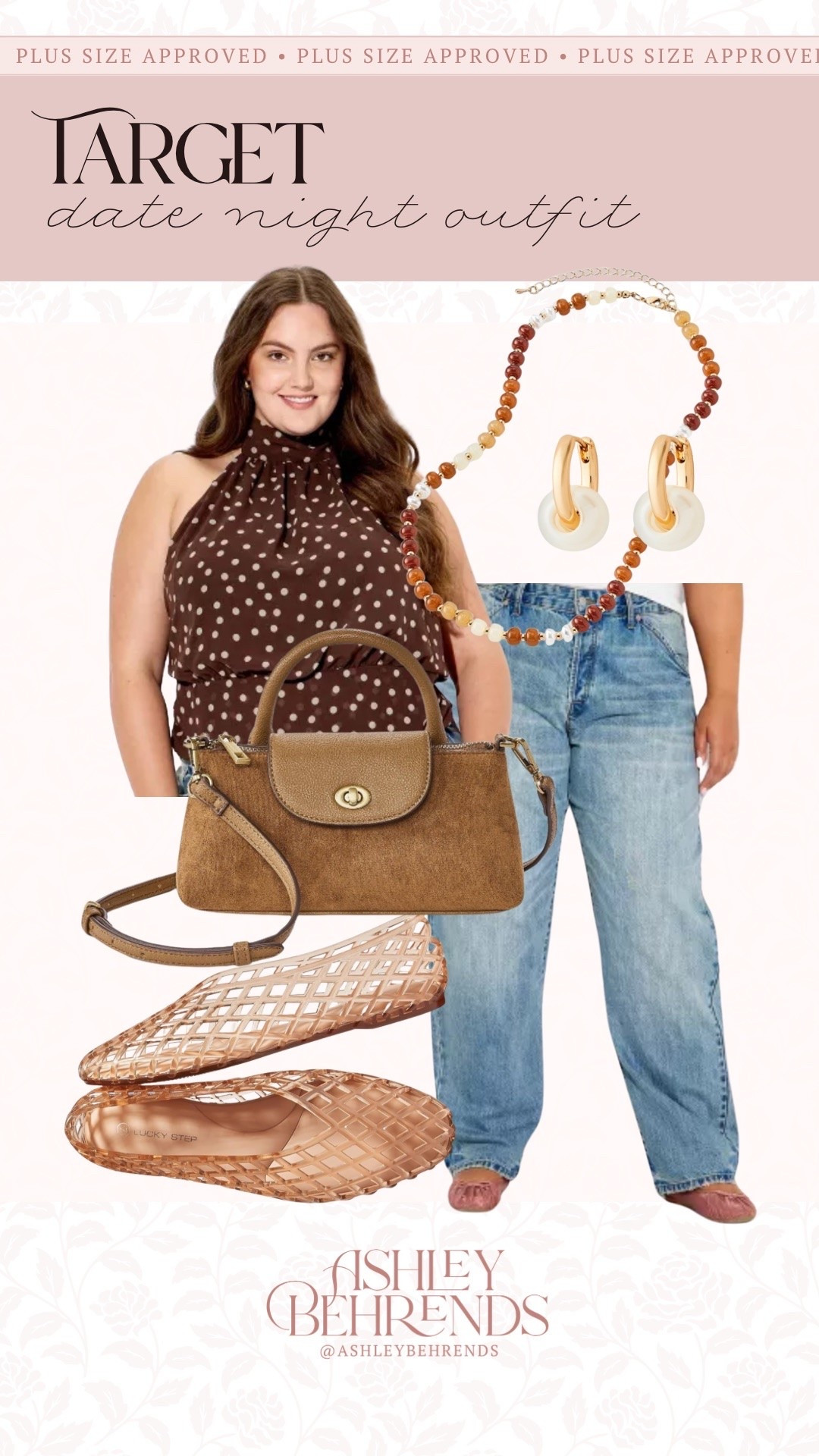 @Target makes really fall date nights so easy with their adorable fall pieces. This top is one of my absolute favorites, and these jeans are completely plus size approved. This entire look is a win and one I completely recommend!
Polka dot outfit inspo

#LTKSeasonal #LTKPlusSize