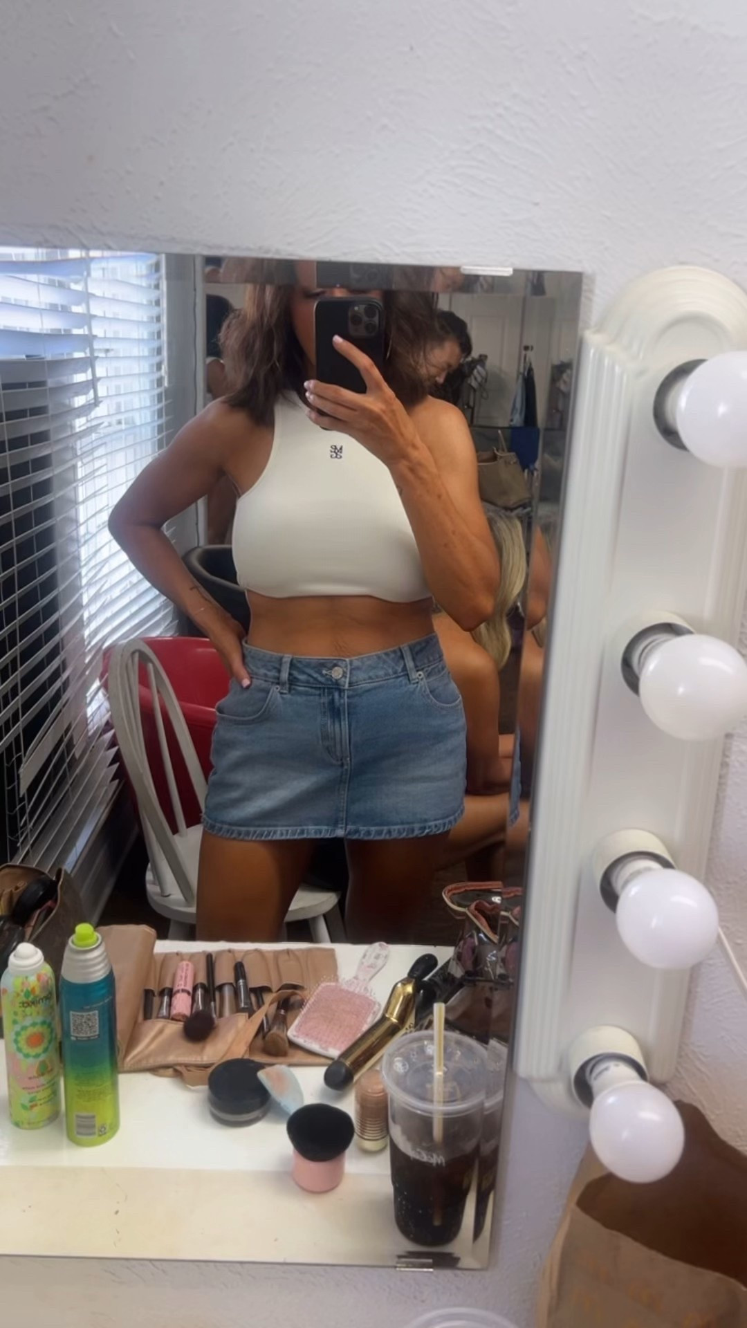 Micro skort.  Wearing size small  

#LTKOver40