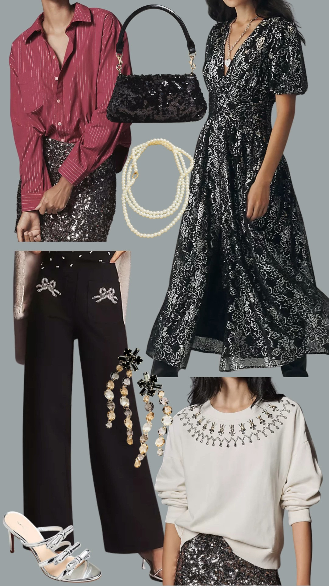 Christmas Holiday outfit ideas that work for parties, dinners, or anything festive! 

#LTKSeasonal #LTKHoliday