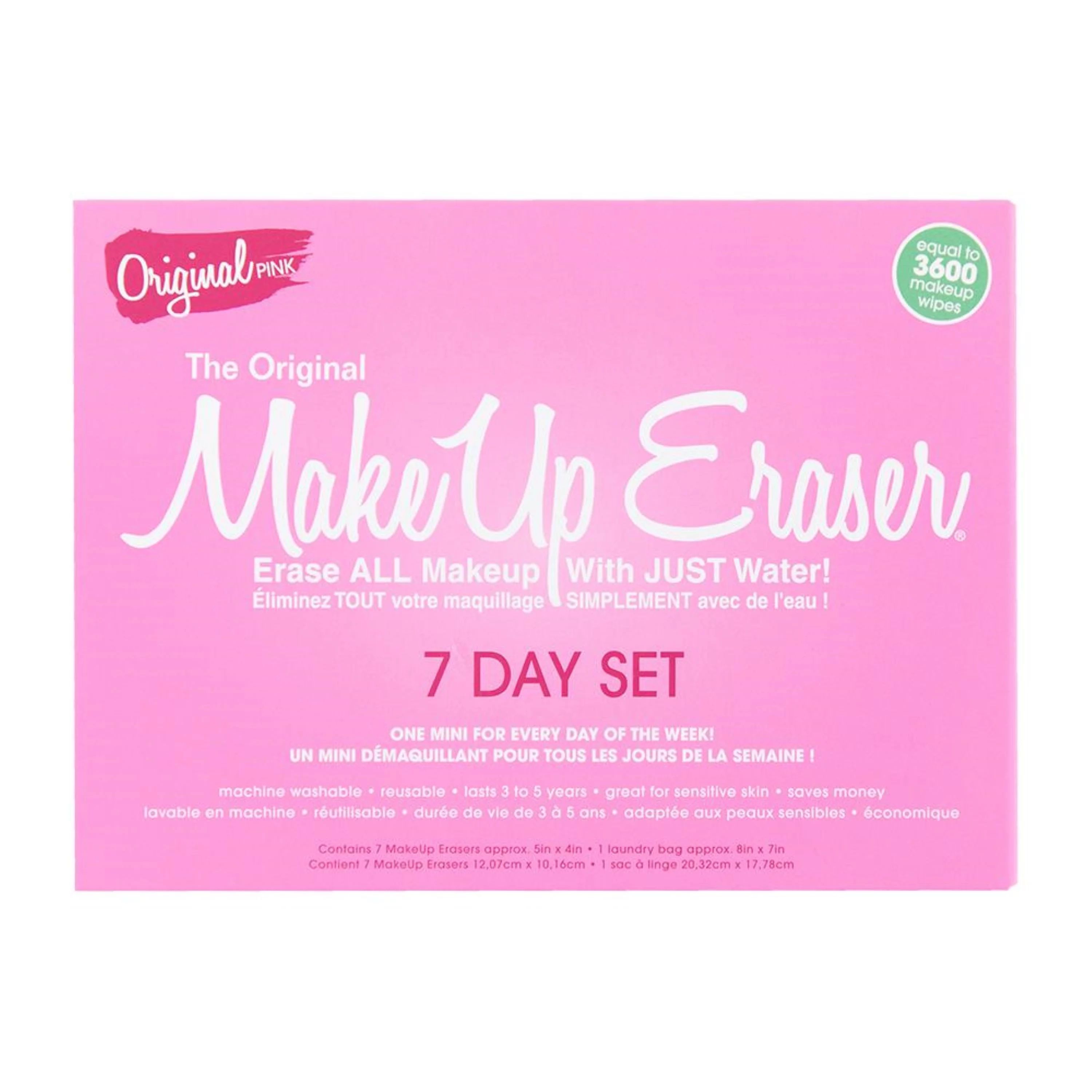 The Original MakeUp Eraser Original Pink 7-Day Set, 7 Count | Walmart (US)