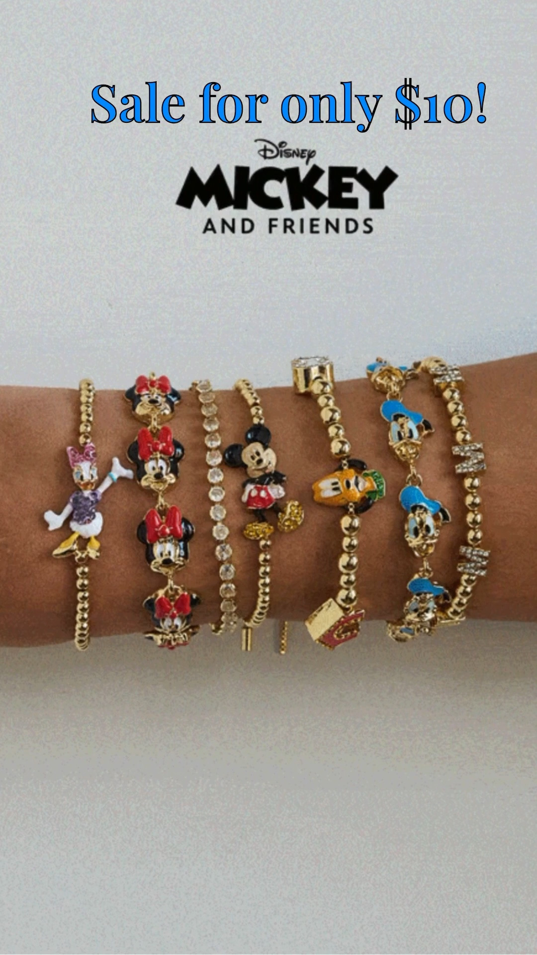 Black Friday sales have begun and this bracelet deal is hard to beat! All new Disney, Pixar, Star Wars and more available now for only $10!  Disney style, Alice in wonderland, Mickey Mouse, Minnie Mouse, Donald Duck, goofy, Daisy Duck, monsters inc, Toy Story, nightmare before Christmas, Chip and Dale, stocking stuffer, gift for her, Christmas gift, Hanukkah gift, holiday gift  

#LTKCyberWeek #LTKGiftGuide #LTKSaleAlert