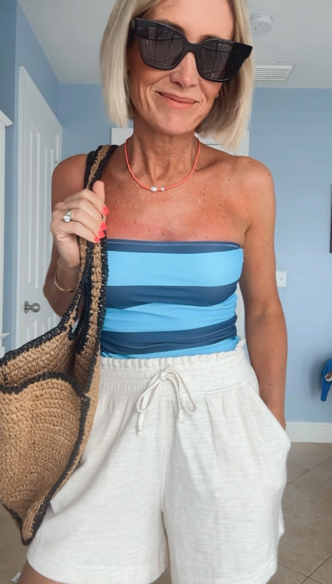 One piece swim suit
I’m in a small.  It runs small.  XS would be my true size but I sized up

Under $50, vacation, pool day, 

#LTKOver40 #LTKSwim #LTKFindsUnder50