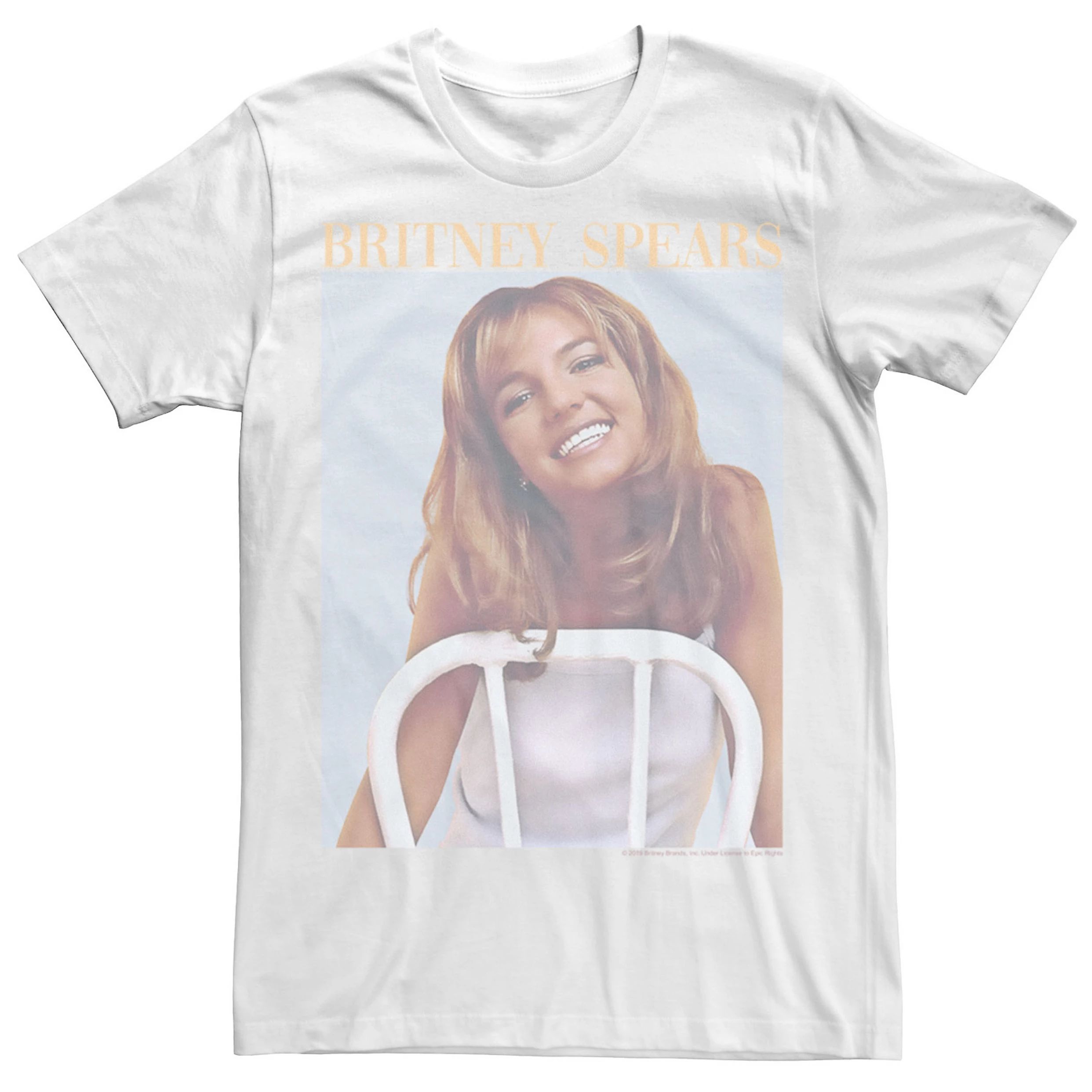 Men's Britney Spears Faded Britney Graphic Tee | Kohl's