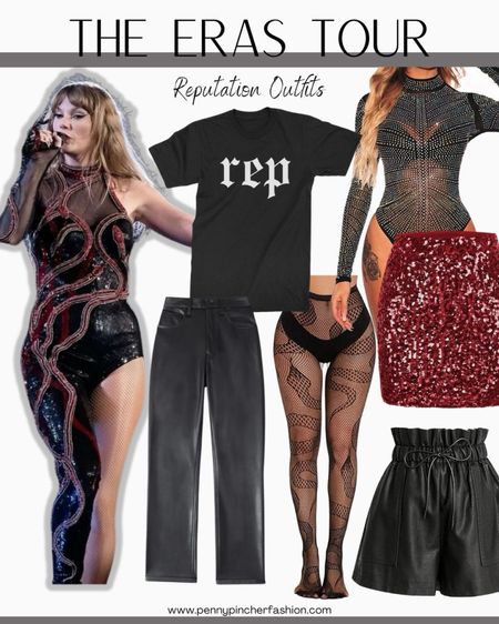 Reputation era style. 
Taylor swift outfit ideas for the Eras tour. 
The Eras Tour movie outfits
Taylor Swift concert outfits
2024 Taylor swift concert style
Taylor swift outfits 
The Eras outfit Ideas
Reputation outfits

#LTKfindsunder100 #LTKstyletip