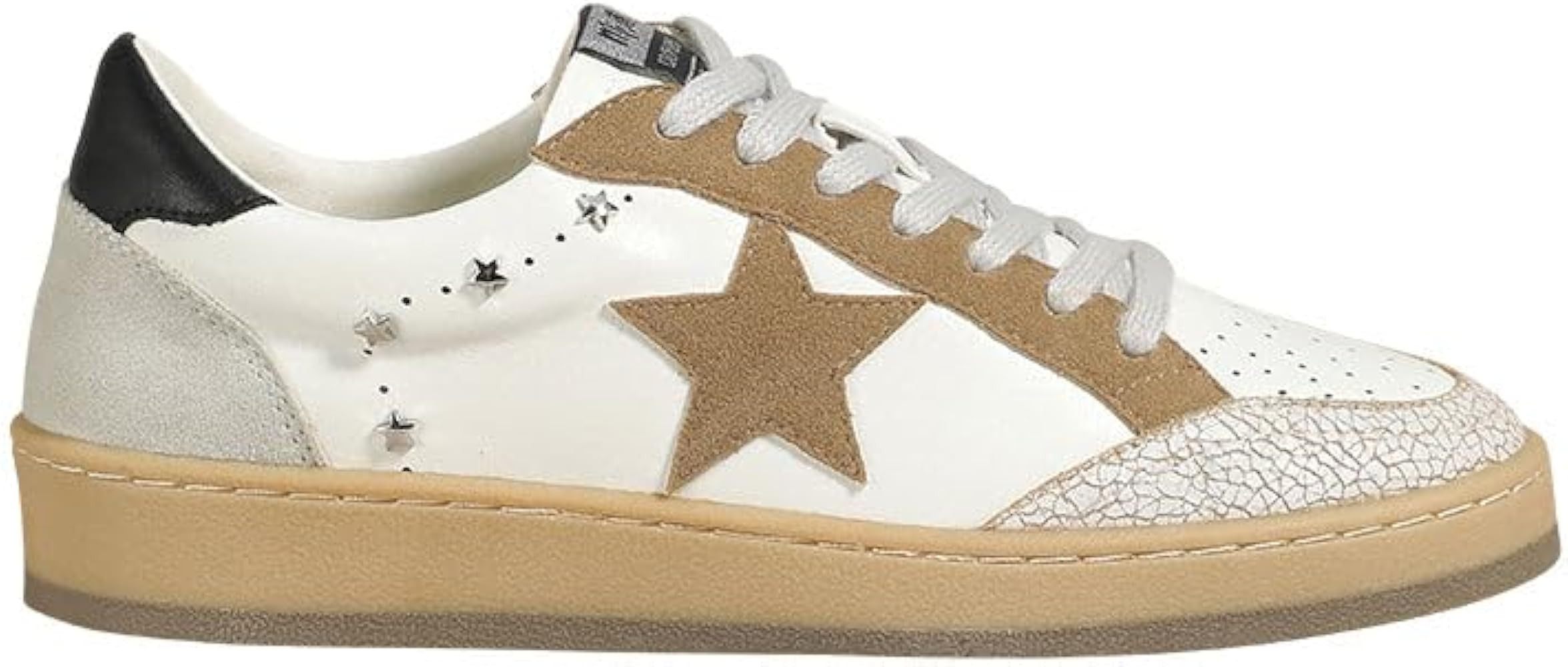 Mi.iM Avery Rubber Sole Lace-up Star Sneakers | Amazon (US)