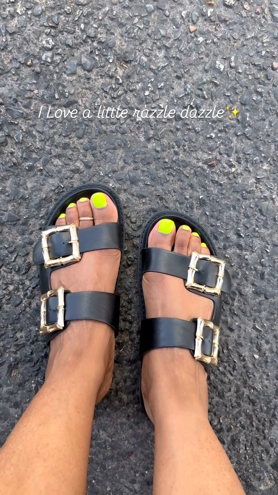 The sandals with big hardware is my type of VIBE! Oh and don’t forget the toe rings for your next vacay to top it off!! 14K gold filled non tarnished.. 
Similar sandals listed-(these were unable to find online) bought from TJ-Maxx .. 

#LTKU #LTKmomlife #LTKootd