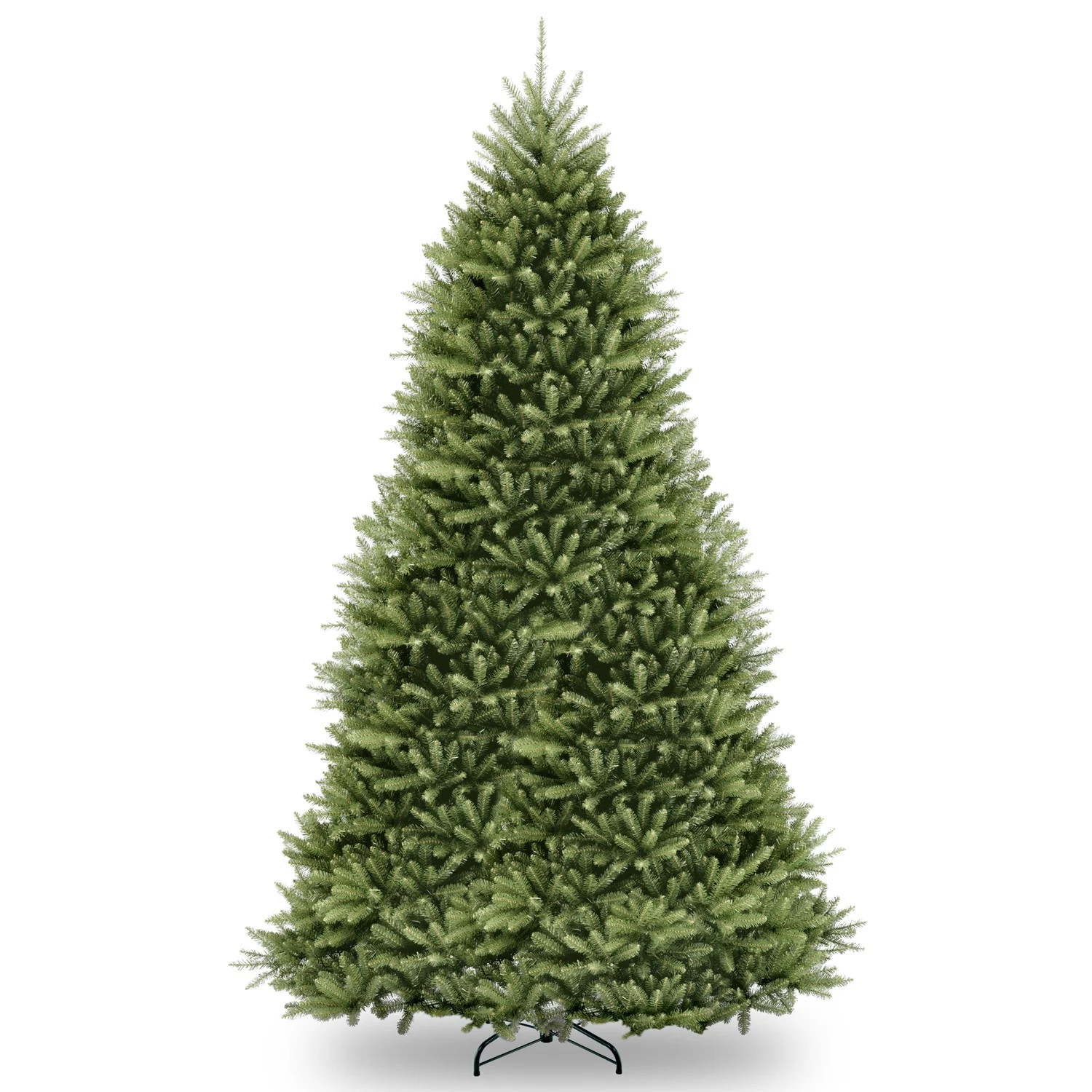 National Tree Company Artificial Full Christmas Tree, Green, Dunhill Fir, Includes Stand, 12 Feet | Walmart (US)