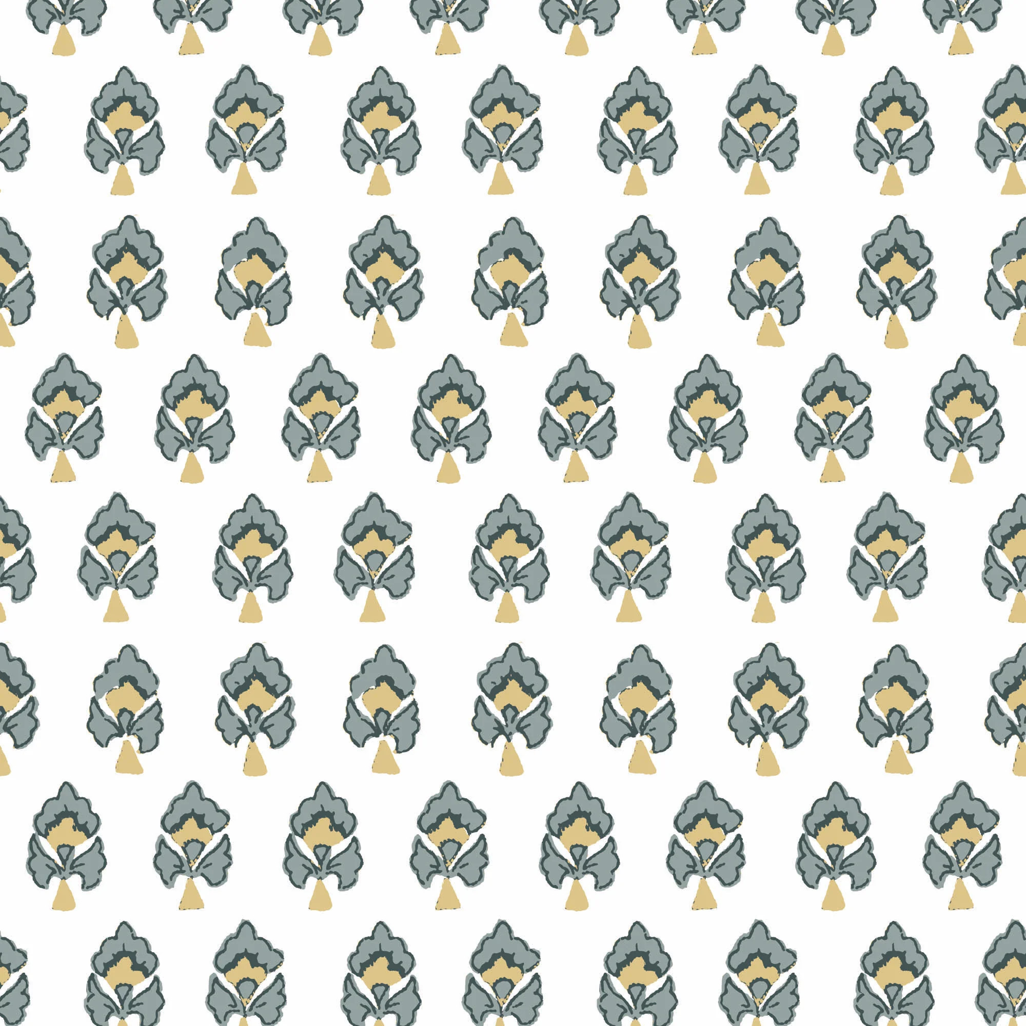 Trillium - Shenandoah Wallpaper by August Table | Mitchell Black