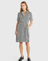 Stripe Relaxed Shirt Dress | Tommy Hilfiger (AU)