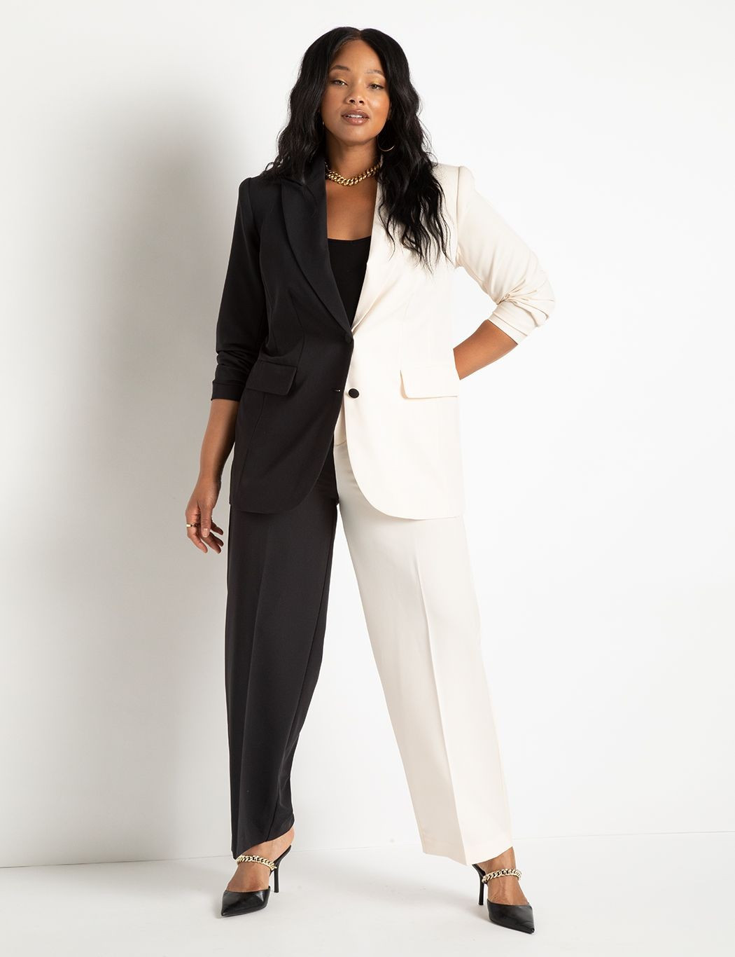 Colorblock Pant | Eloquii