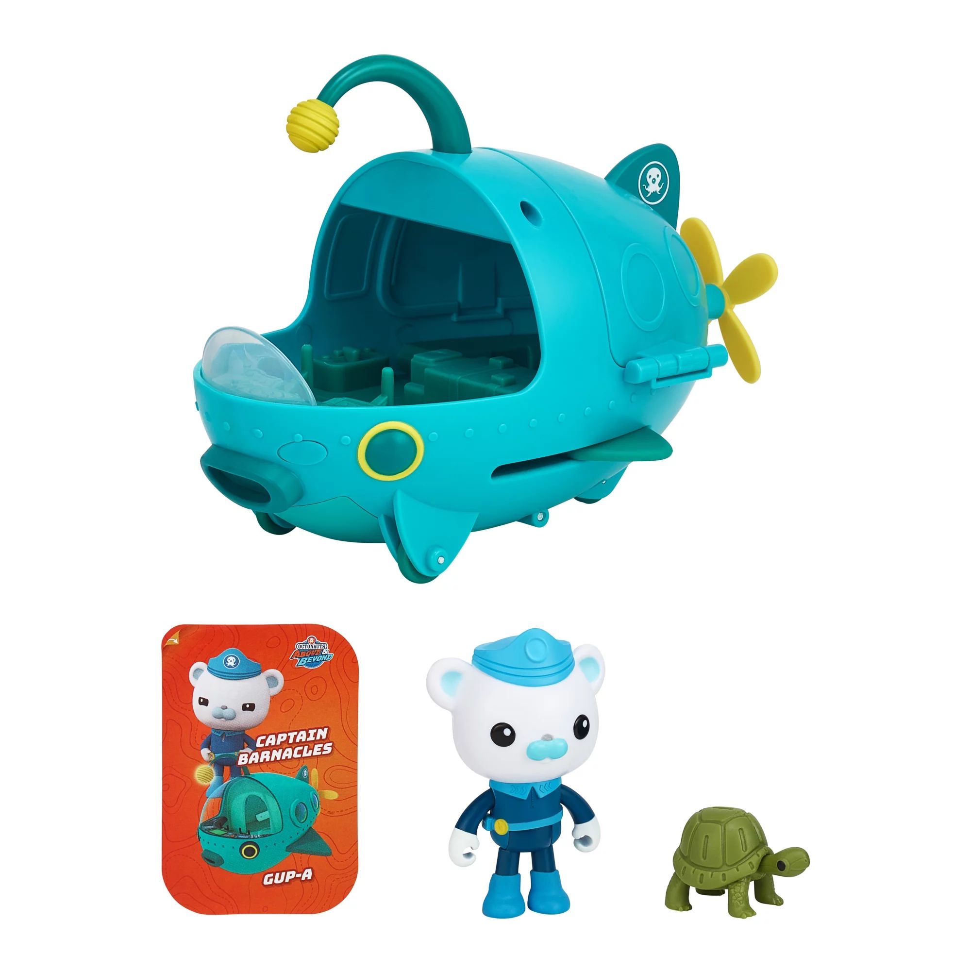 Octonauts Above & Beyond, Captain Barnacles & Gup A Adventure Pack, Deluxe Toy Vehicle & 3 inch F... | Walmart (US)