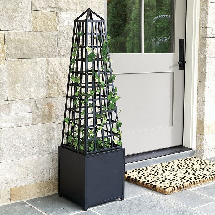 Bunny Williams Obelisk Planter | Ballard Designs, Inc.