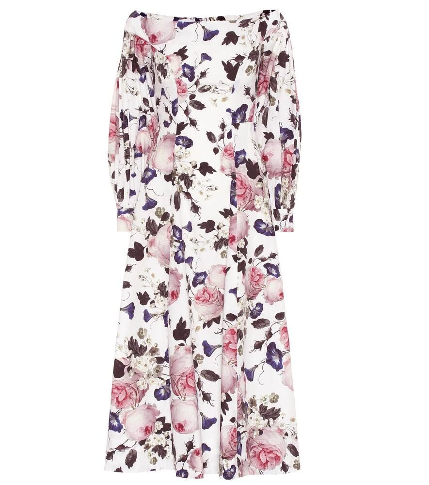 Pollina floral cotton-poplin dress | Mytheresa (US/CA)